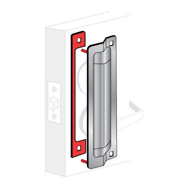 11″ Latch Protector Locksets Pro-Lok