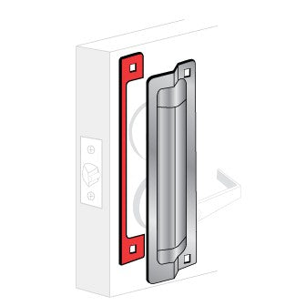 11″ Latch Protector Locksets Pro-Lok