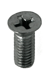 Steel Door and Frame Replacement Screws - Grey 25PK Locksets Major Manufacturing