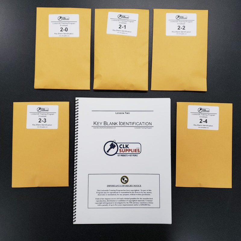 Learn how to Identify Key Blanks- With Kit Locksmith Training Program CLK SUPPLIES, LLC