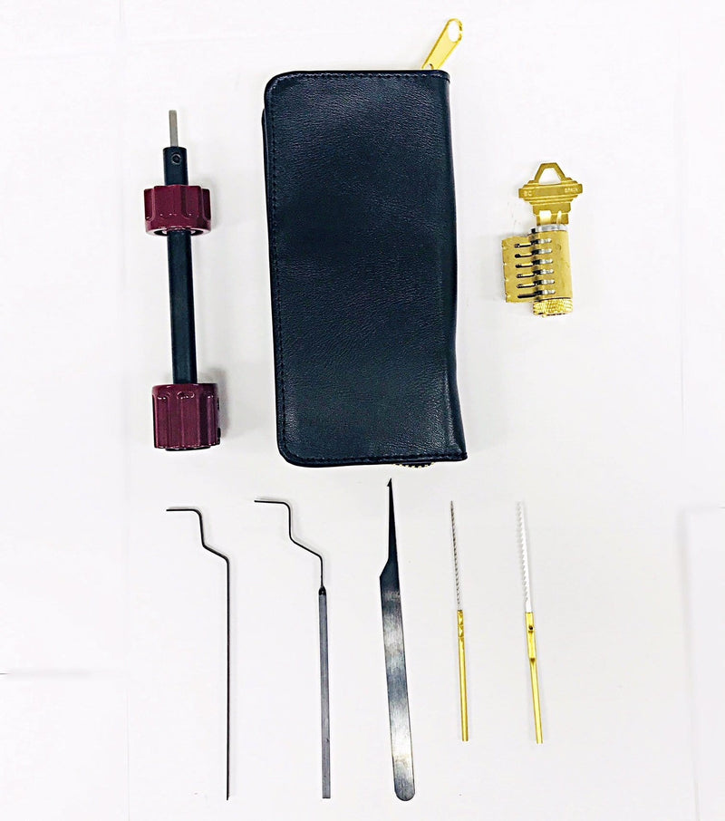 Locksmith Training Program- Professional Opening Techniques Tool Kit 9-ALL Locksmith Training Program CLK