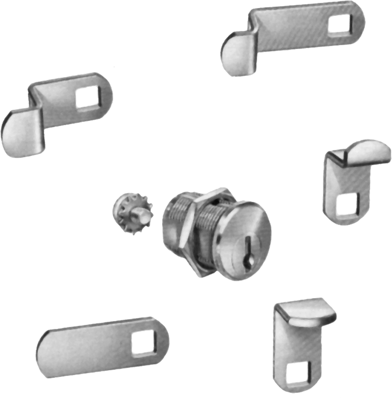 CompX National Universal Mailbox Lock with 5 Cams -KD Cylinders & Hardware COMPX SECURITY