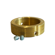 1 1/2 Threaded Adapter Ring for Jumbo Mortise Cylinders Mortise Cylinder Accessory LockVoy