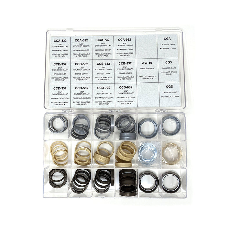 Mortise Cylinder Accessory Kit CAK-15