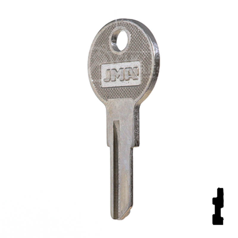 1043B, IL9 Illinois Key Office Furniture-Mailbox Key JMA USA