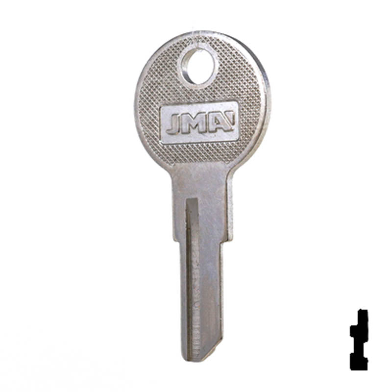 1043B, IL9 Illinois Key Office Furniture-Mailbox Key JMA USA