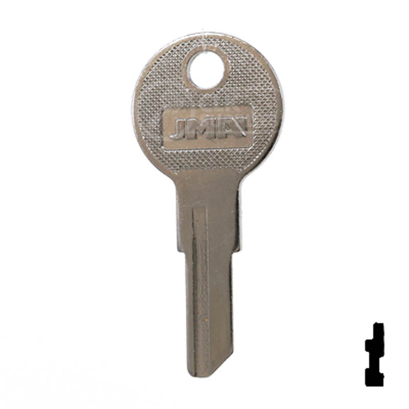 1043B, IL9 Illinois Key Office Furniture-Mailbox Key JMA USA
