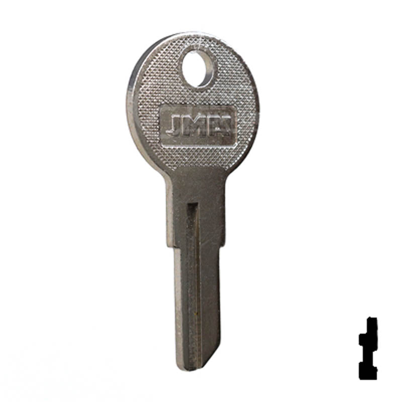 1043B, IL9 Illinois Key Office Furniture-Mailbox Key JMA USA