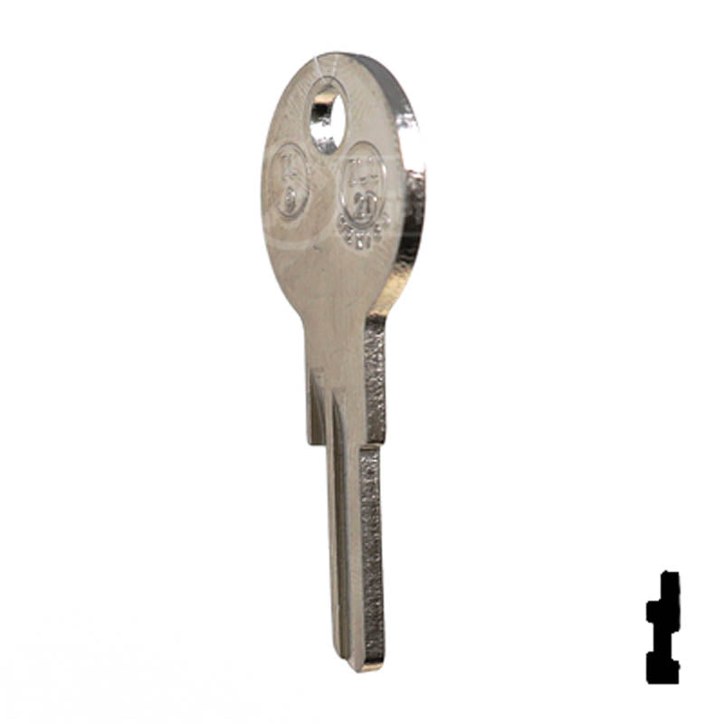1043B, IL9 Illinois Key Office Furniture-Mailbox Key JMA USA