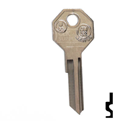 B10, H1098LA GM Key Office Furniture-Mailbox Key JMA USA