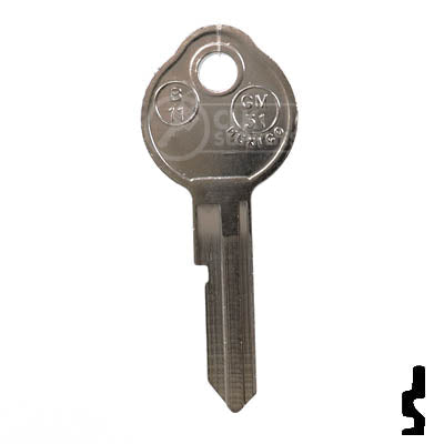 B11, O1098LA GM Key Office Furniture-Mailbox Key JMA USA