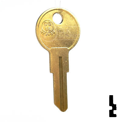 CG16, 1041T Chicago Key Office Furniture-Mailbox Key JMA USA