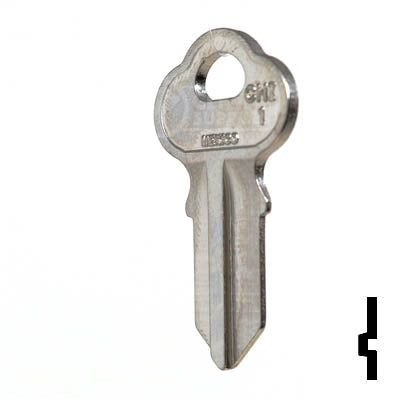 CG2, 1041GA Chicago Key Office Furniture-Mailbox Key JMA USA