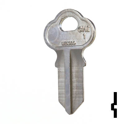 CG2, 1041GA Chicago Key Office Furniture-Mailbox Key JMA USA