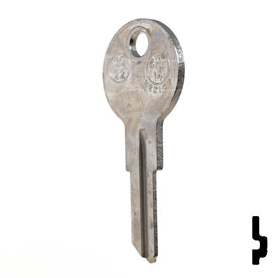 CG22, 1041E Chicago Key Office Furniture-Mailbox Key JMA USA
