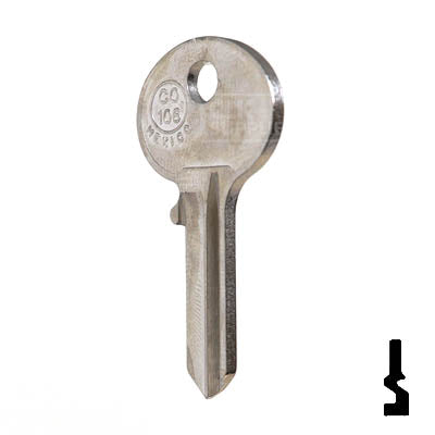 CO106, 1003M Hudson, CCL Key Office Furniture-Mailbox Key JMA USA