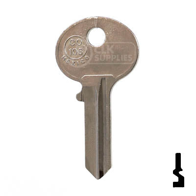 CO106, 1003M Hudson, CCL Key Office Furniture-Mailbox Key JMA USA