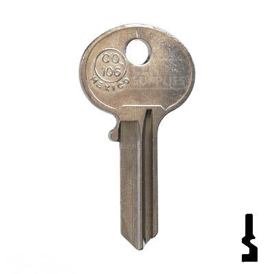 CO106, 1003M Hudson, CCL Key Office Furniture-Mailbox Key JMA USA