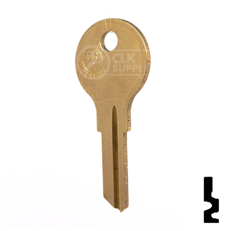 FR2, L1054G Fort Key Office Furniture-Mailbox Key JMA USA