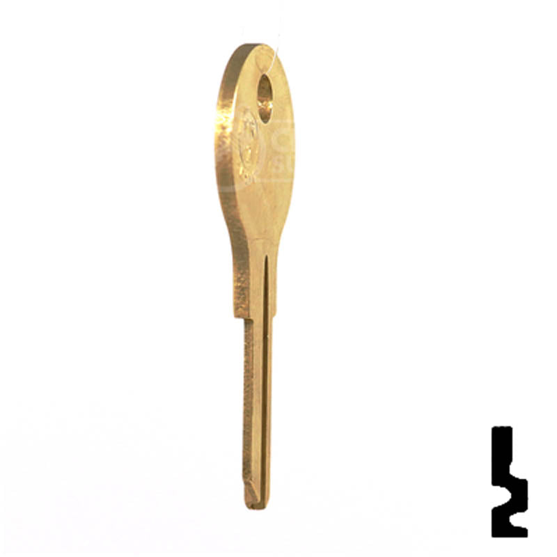 FR2, L1054G Fort Key Office Furniture-Mailbox Key JMA USA