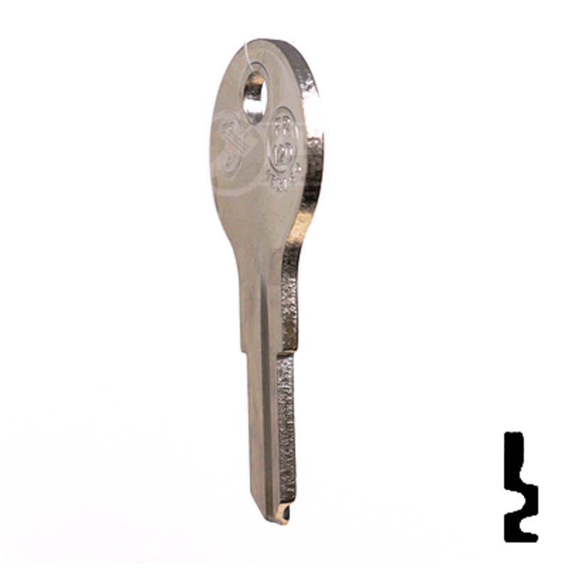 FR3, 1054G Fort Key Office Furniture-Mailbox Key JMA USA