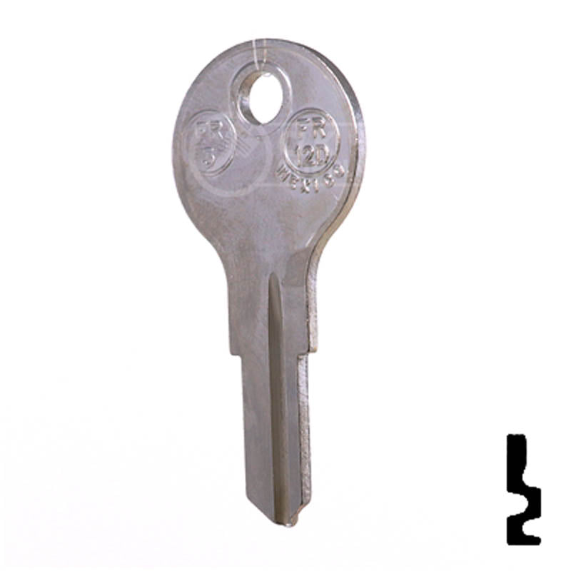 FR3, 1054G Fort Key Office Furniture-Mailbox Key JMA USA