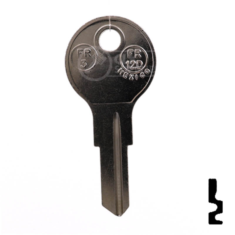 FR3, 1054G Fort Key Office Furniture-Mailbox Key JMA USA