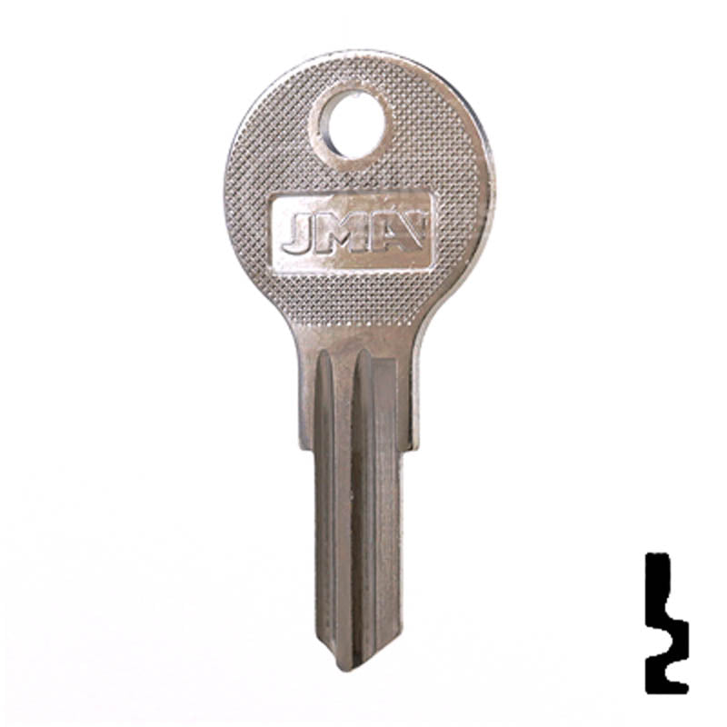 FR3, 1054G Fort Key Office Furniture-Mailbox Key JMA USA