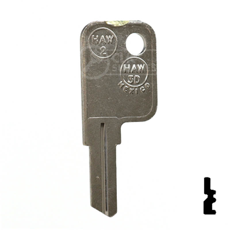HAW2, 1598 Haworth Key Office Furniture-Mailbox Key JMA USA