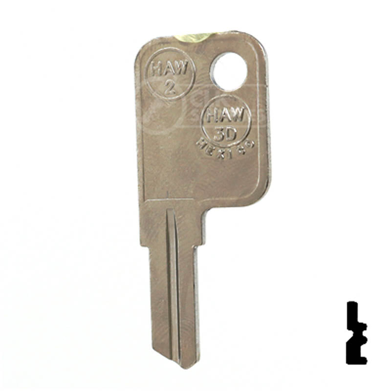 HAW2, 1598 Haworth Key Office Furniture-Mailbox Key JMA USA