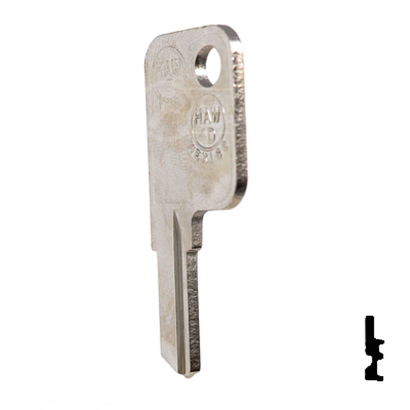 HAW3, 1599 Haworth Key Office Furniture-Mailbox Key JMA USA