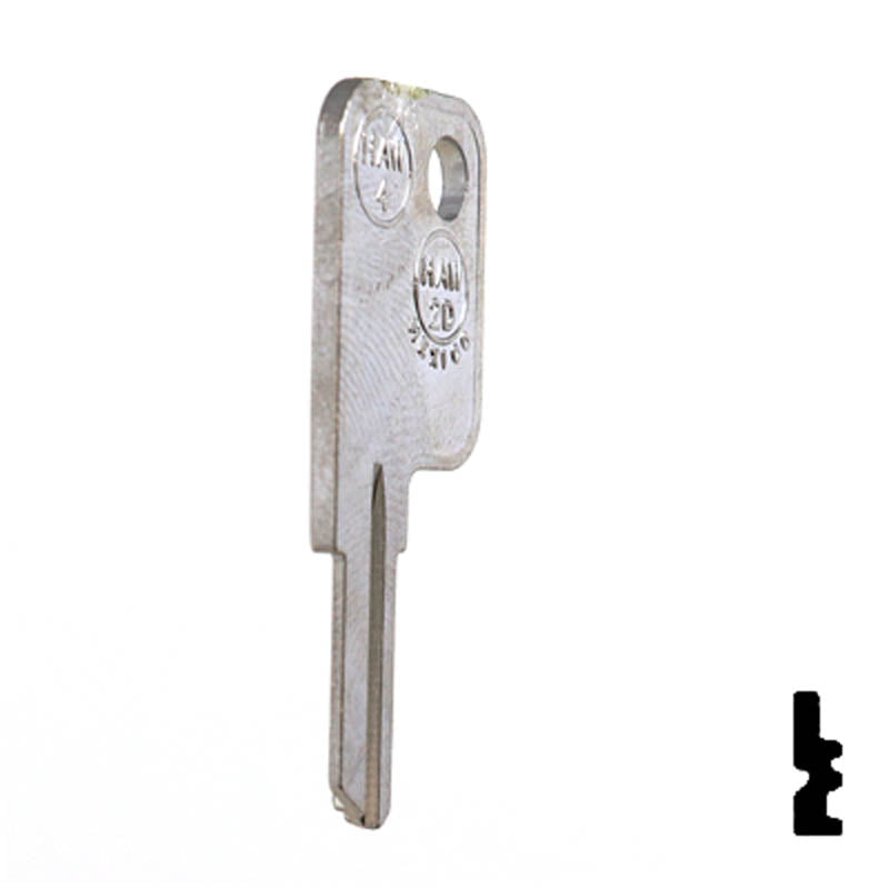 HAW4, 1600 Haworth Key Office Furniture-Mailbox Key JMA USA