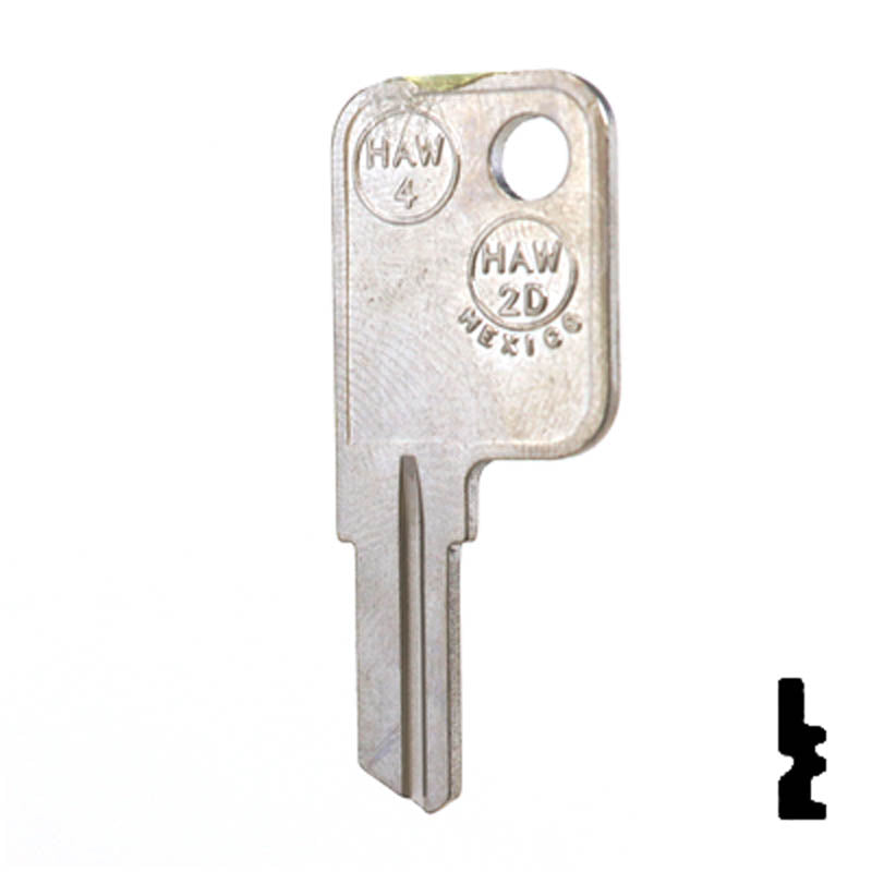 HAW4, 1600 Haworth Key Office Furniture-Mailbox Key JMA USA