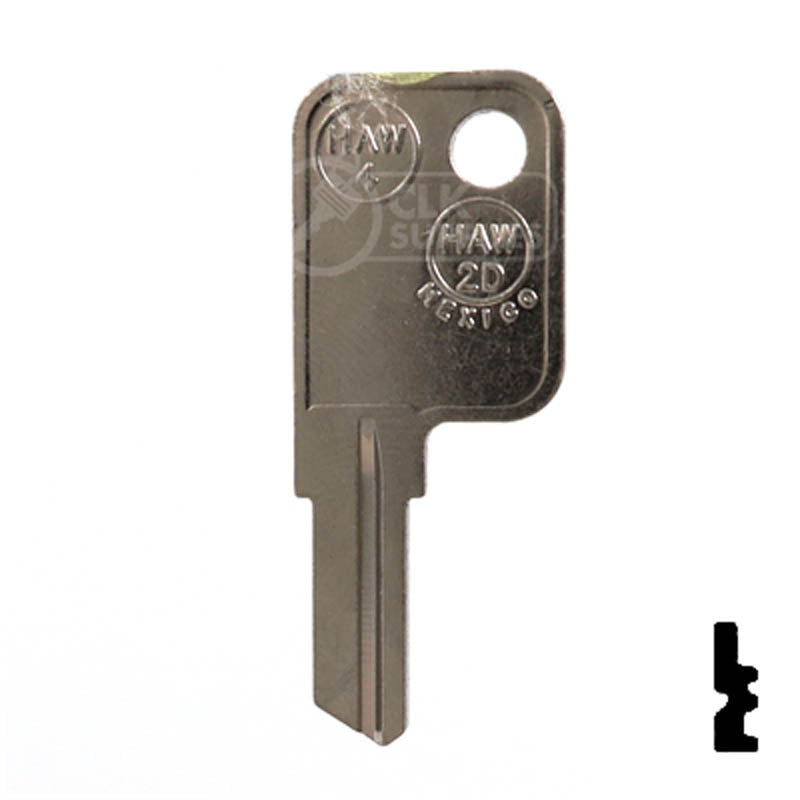 HAW4, 1600 Haworth Key Office Furniture-Mailbox Key JMA USA