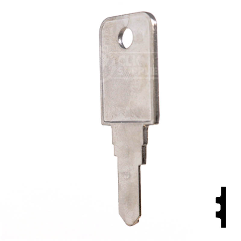 HAW5, 1683 Hayworth Key Office Furniture-Mailbox Key Ilco