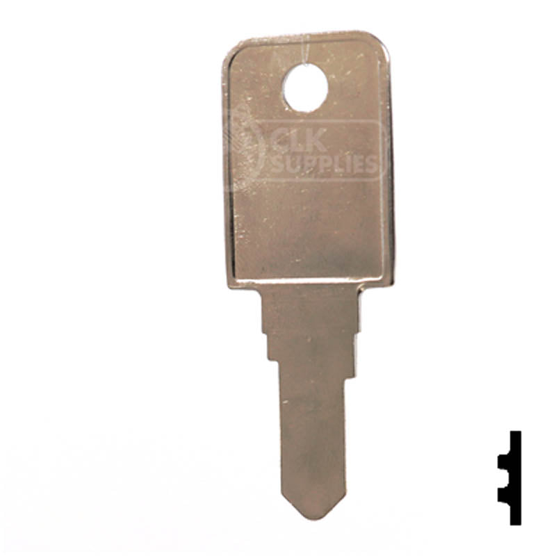 HAW5, 1683 Hayworth Key Office Furniture-Mailbox Key Ilco