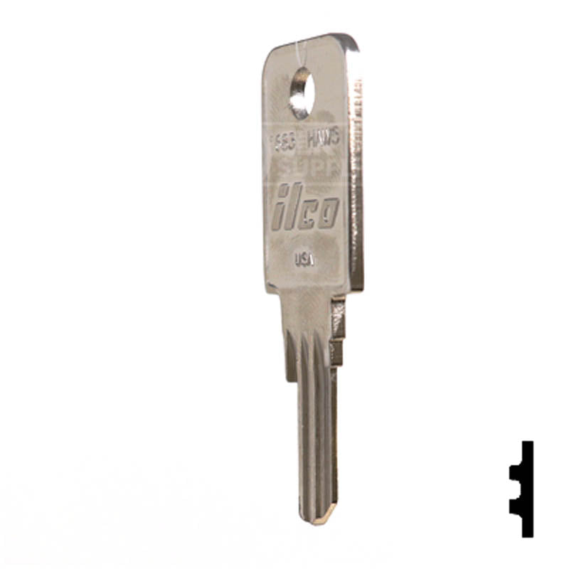 HAW5, 1683 Hayworth Key Office Furniture-Mailbox Key Ilco