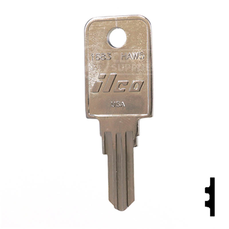 HAW5, 1683 Hayworth Key Office Furniture-Mailbox Key Ilco