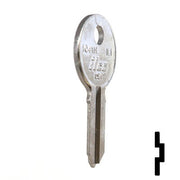 IL1, 1041H Illinois Key Office Furniture-Mailbox Key Ilco