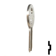 IL1, 1041H Illinois Key Office Furniture-Mailbox Key Ilco