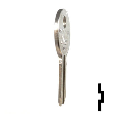 IL1, 1041H Illinois Key Office Furniture-Mailbox Key Ilco