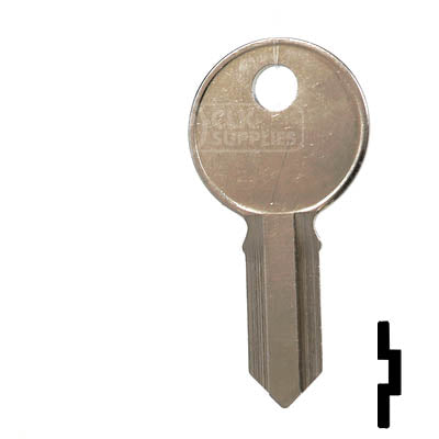IL1, 1041H Illinois Key Office Furniture-Mailbox Key Ilco