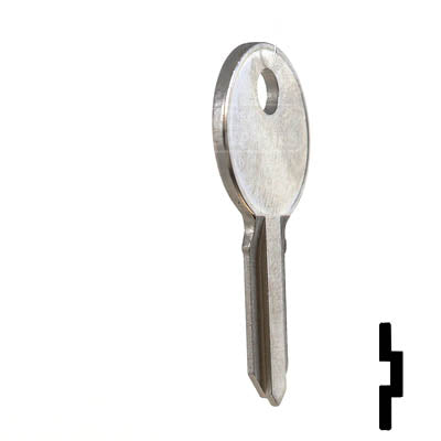 IL1, 1041H Illinois Key Office Furniture-Mailbox Key Ilco