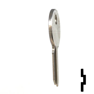 IL1, 1041H Illinois Key Office Furniture-Mailbox Key Ilco