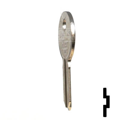 IL1, 1041H Illinois Key Office Furniture-Mailbox Key Ilco