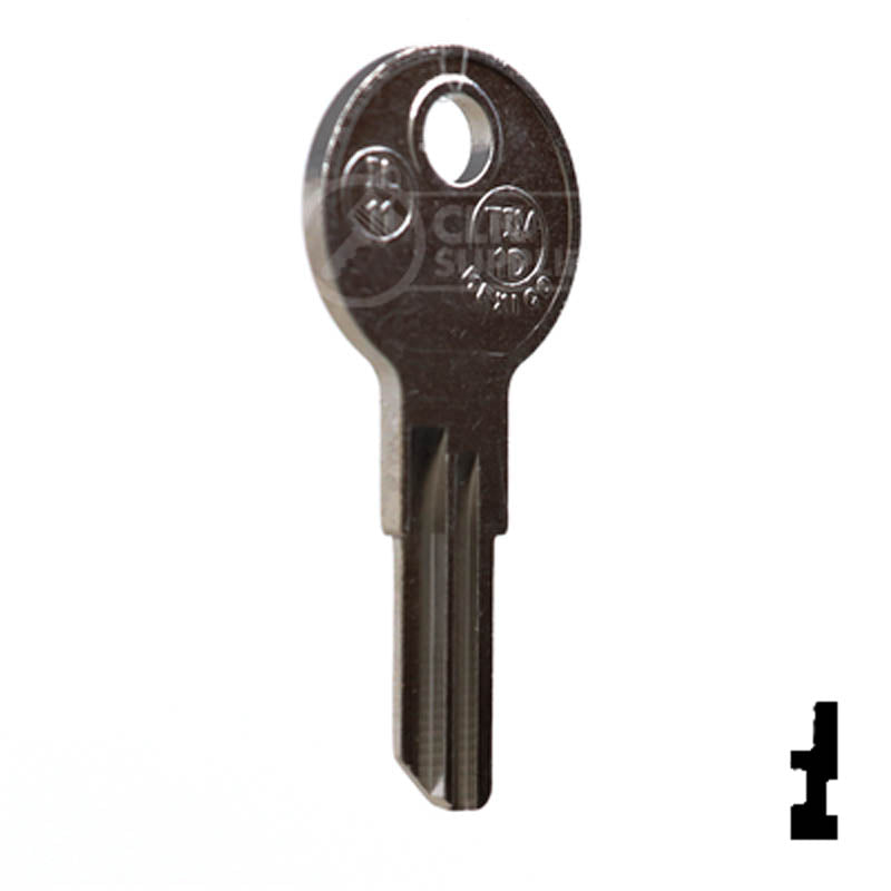 IL11, 1043J Illinois Key Office Furniture-Mailbox Key JMA USA
