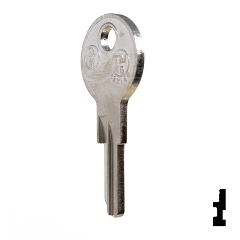 IL11, 1043J Illinois Key Office Furniture-Mailbox Key JMA USA