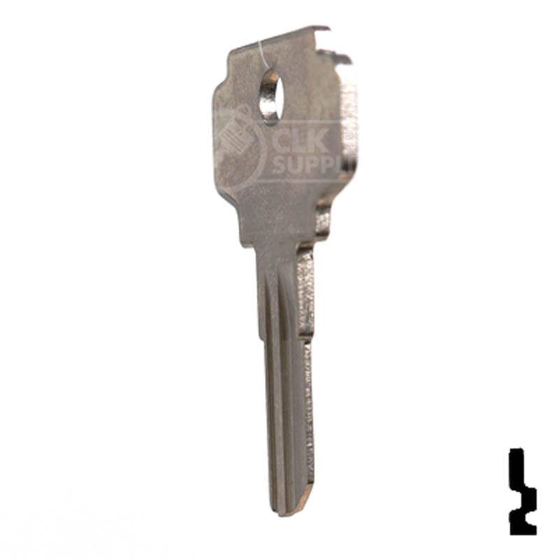 IN24, K1054B Bargman Key Office Furniture-Mailbox Key Ilco