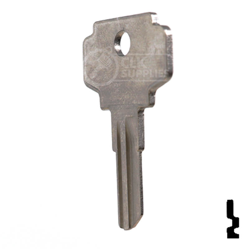 IN24, K1054B Bargman Key Office Furniture-Mailbox Key Ilco