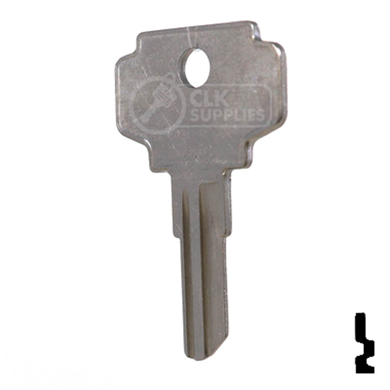 IN24, K1054B Bargman Key Office Furniture-Mailbox Key Ilco